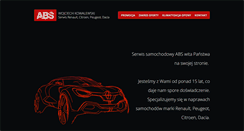 Desktop Screenshot of abs-renault.pl